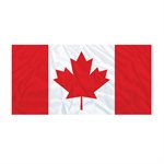 FLAG CANADA 4 1 / 2' x  9' SEAMED EDGE