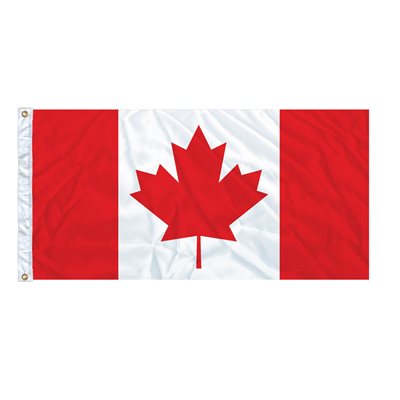 FLAG CANADA 54" X 27" GROMMET (2)