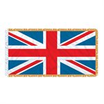 FLAG UNION JACK 6' X 3' SLEEVED & FRINGED