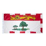 FLAG PEI 6' X 3' SLEEVED