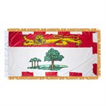 FLAG PEI  54" X 27" SLEEVED & FRINGED