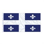 FLAG QUEBEC  6' X 3' SLEEVED