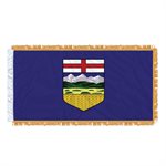 DRAPEAU ALBERTA  54" X 27" MANCHON & FRANGE