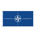 FLAG NATO 6' X 3' GROMMET (2)