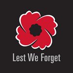 T-SHIRT LEST WE FORGET SMALL