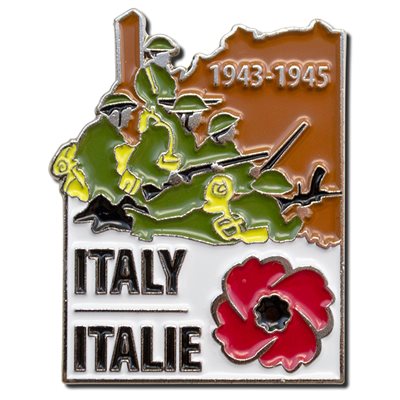 LAPEL PIN ITALIAN CAMPAIGN