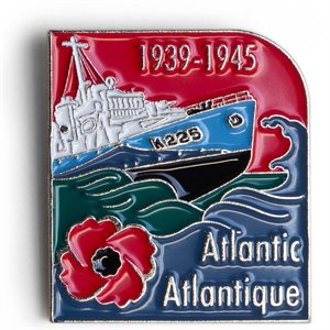 ÉPINGLETTE DE LA BATAILLE DE L’ATLANTIQUE