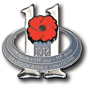 LAPEL PIN ARMISTICE DAY (FRENCH)